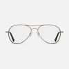 Women Randolph Engineering Amelia - 22k Chocolate Gold & Clear - Prescription Eyewear