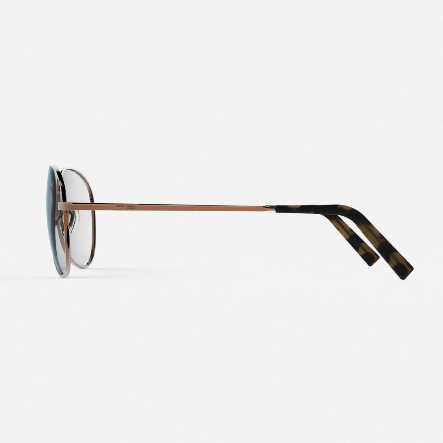 Women Randolph Engineering Amelia - 22k Chocolate Gold & Clear - Prescription Eyewear