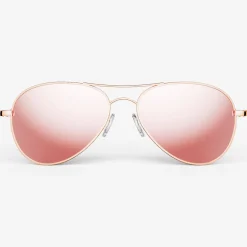 Randolph Engineering Amelia - 22k Rose Gold & Rose Gold - Prescription Sunglasses