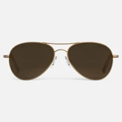 Women Randolph Engineering Amelia - 22k Satin Chocolate Gold & Cape Sand