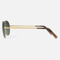 Women Randolph Engineering Amelia - 23k Satin Gold & Evergreen