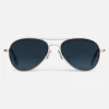 Women Randolph Engineering Amelia - 22k Satin Rose Gold & Slate