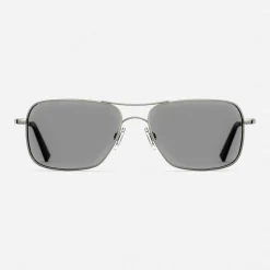 Women Randolph Engineering Archer - Gunmetal & Clear - Prescription Eyewear