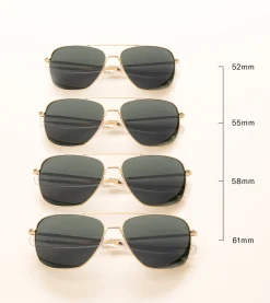Randolph Engineering Aviator - 23k Gold & AGX - Prescription Sunglasses