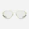 Women Randolph Engineering Aviator - 23k Gold & Clear - Prescription Eyewear