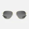 Women Randolph Engineering Aviator - 23k Gold & Coastal Gray