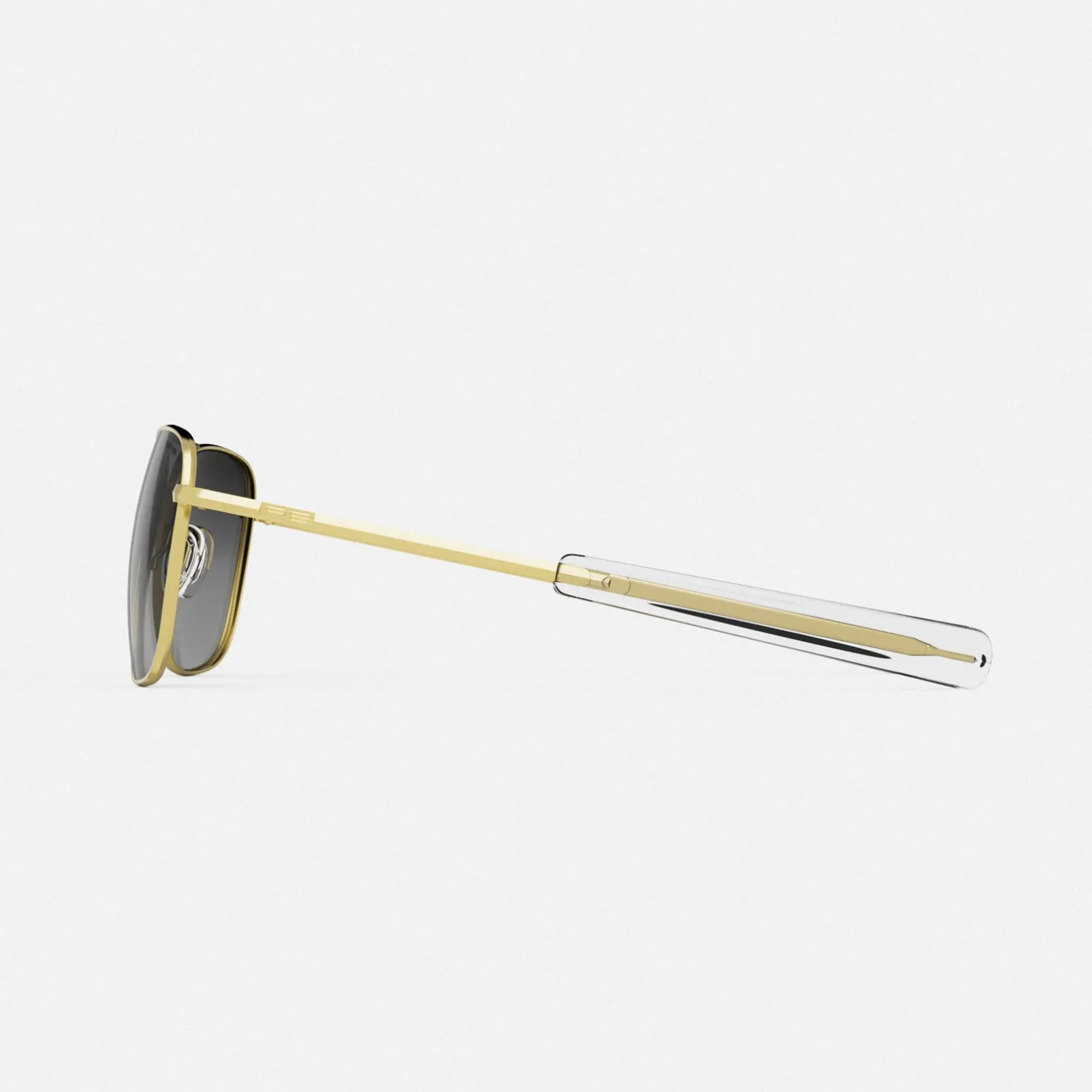 Women Randolph Engineering Aviator - 23k Gold & Coastal Gray