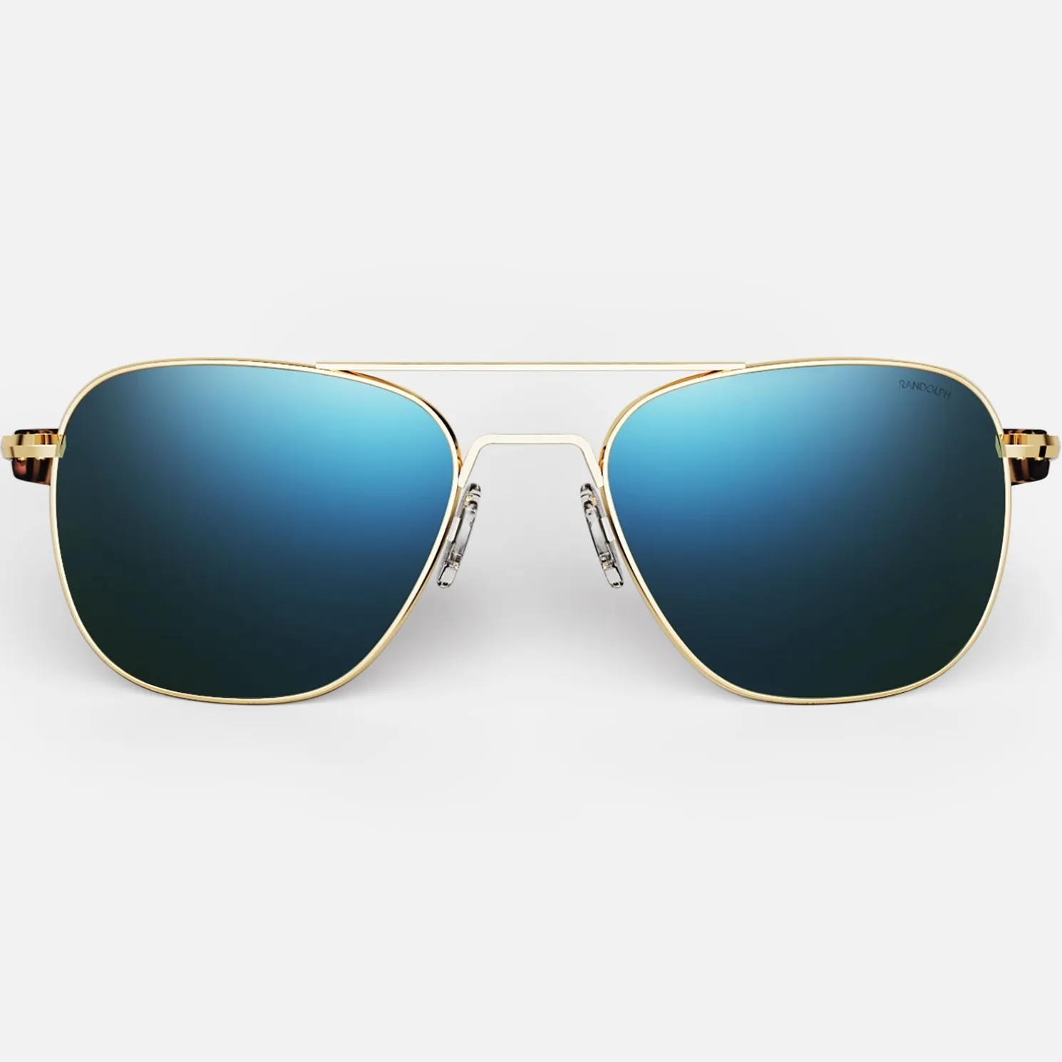 Women Randolph Engineering Aviator - 23k Gold & Cobalt