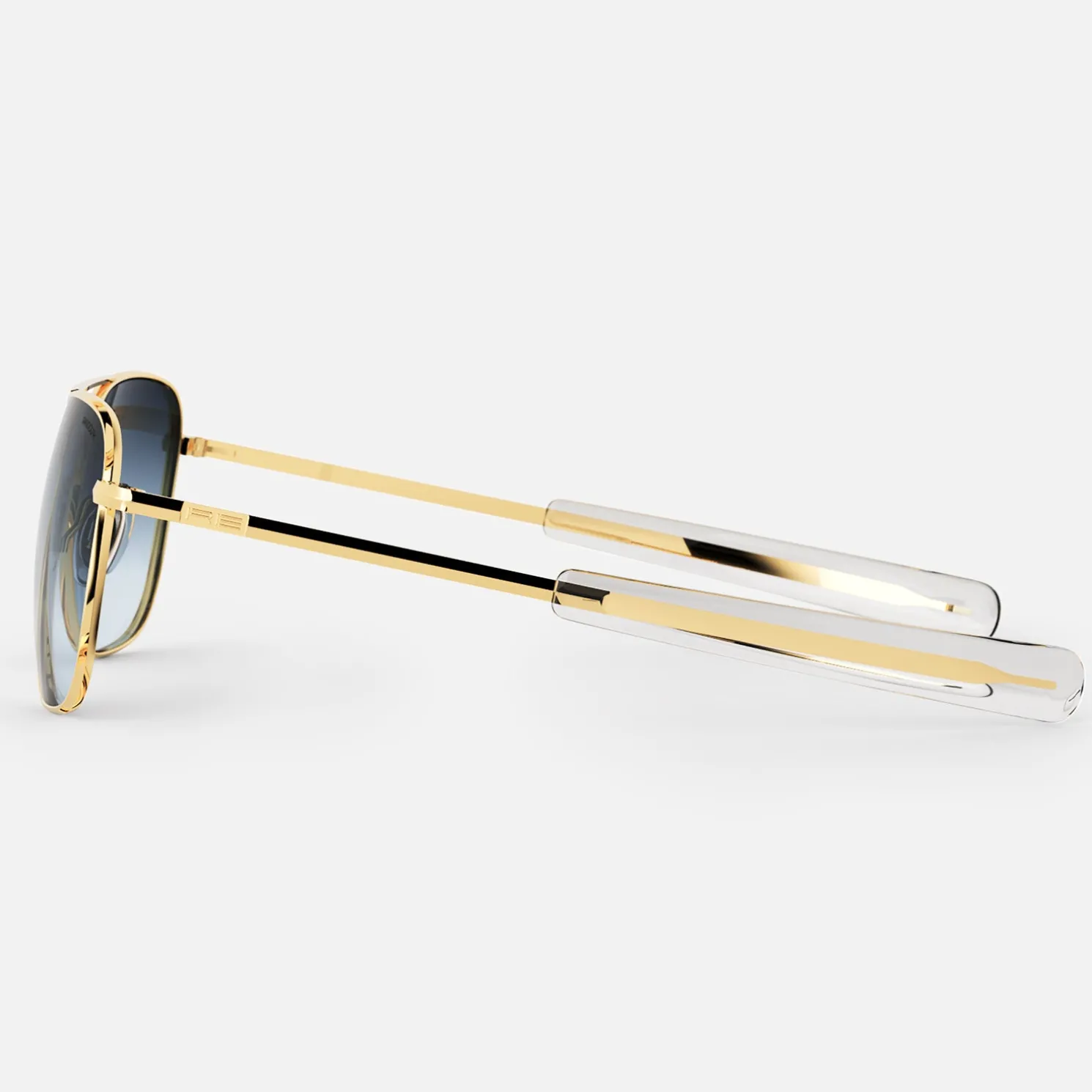 Women Randolph Engineering Aviator - 23k Gold & Slate