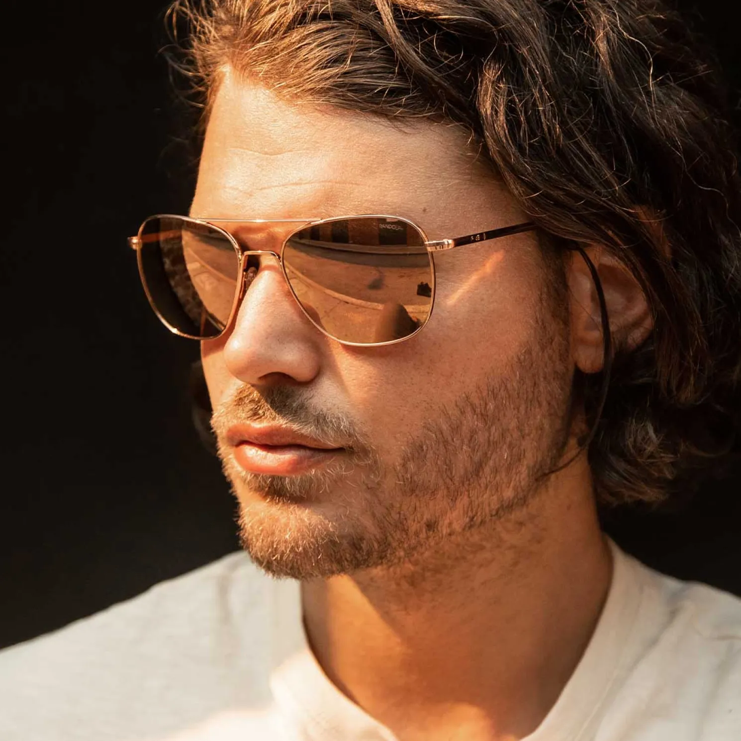 Randolph Engineering Aviator - 22k Rose Gold & Rose Gold - Prescription Sunglasses