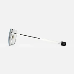 Women Randolph Engineering Aviator - 23k White Gold & Clear - Prescription Eyewear