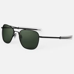 Randolph Engineering Aviator - Matte Black & AGX - Prescription Sunglasses