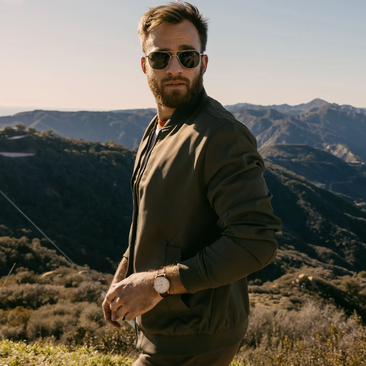 Randolph Engineering Aviator - Matte Black & AGX - Prescription Sunglasses