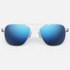 Women Randolph Engineering Aviator - Matte Chrome & Atlantic Blue