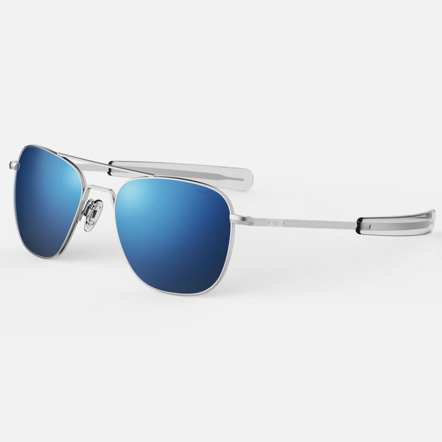 Women Randolph Engineering Aviator - Matte Chrome & Atlantic Blue