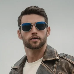 Women Randolph Engineering Aviator - Matte Chrome & Atlantic Blue