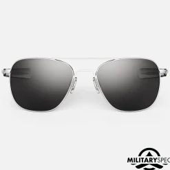 Randolph Engineering Aviator - Military Special Edition - Matte Chrome - Prescription Sunglasses