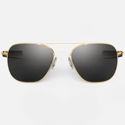 Randolph Engineering Aviator - Military Special Edition - 23k Gold - Prescription Sunglasses