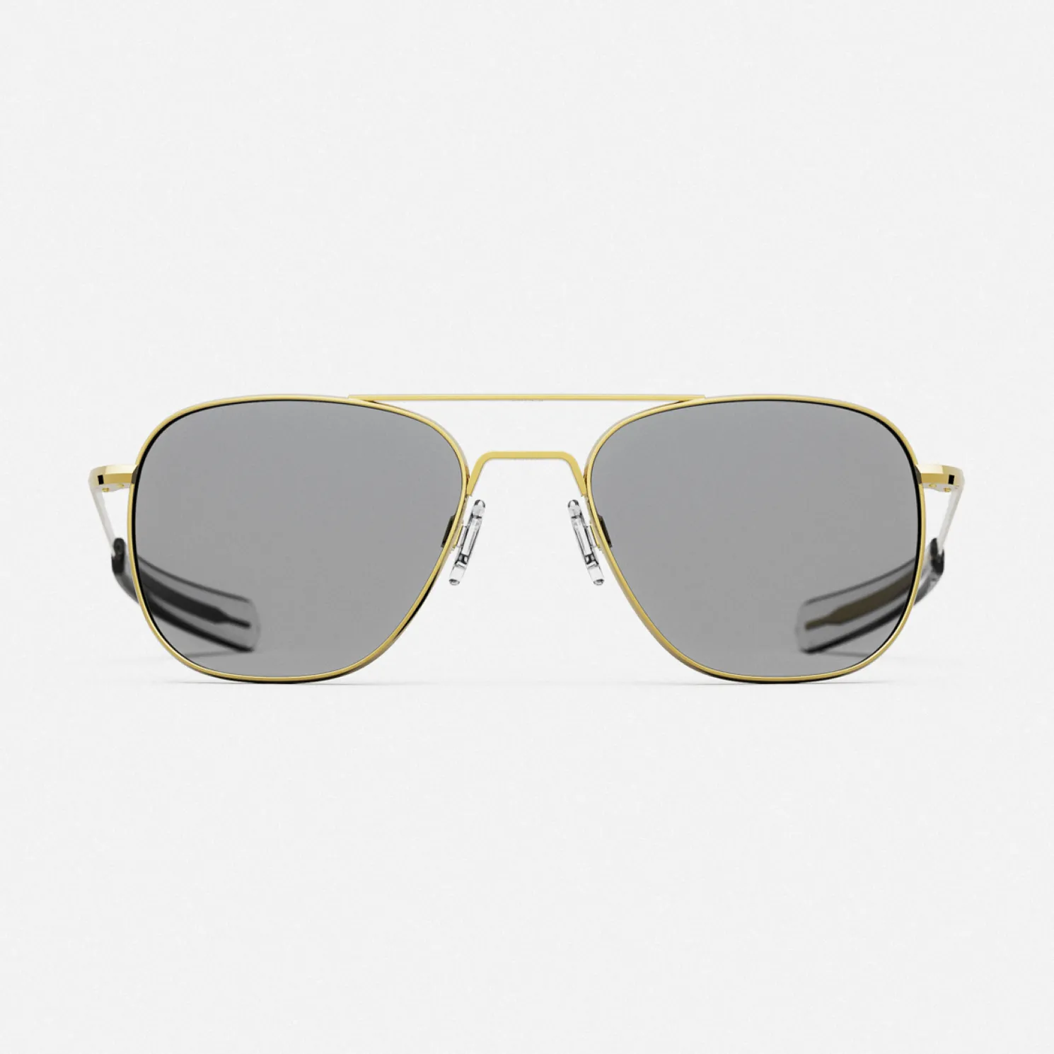 Women Randolph Engineering Aviator - Military Special Edition - 23k Gold & Clear - Prescription Eyewear