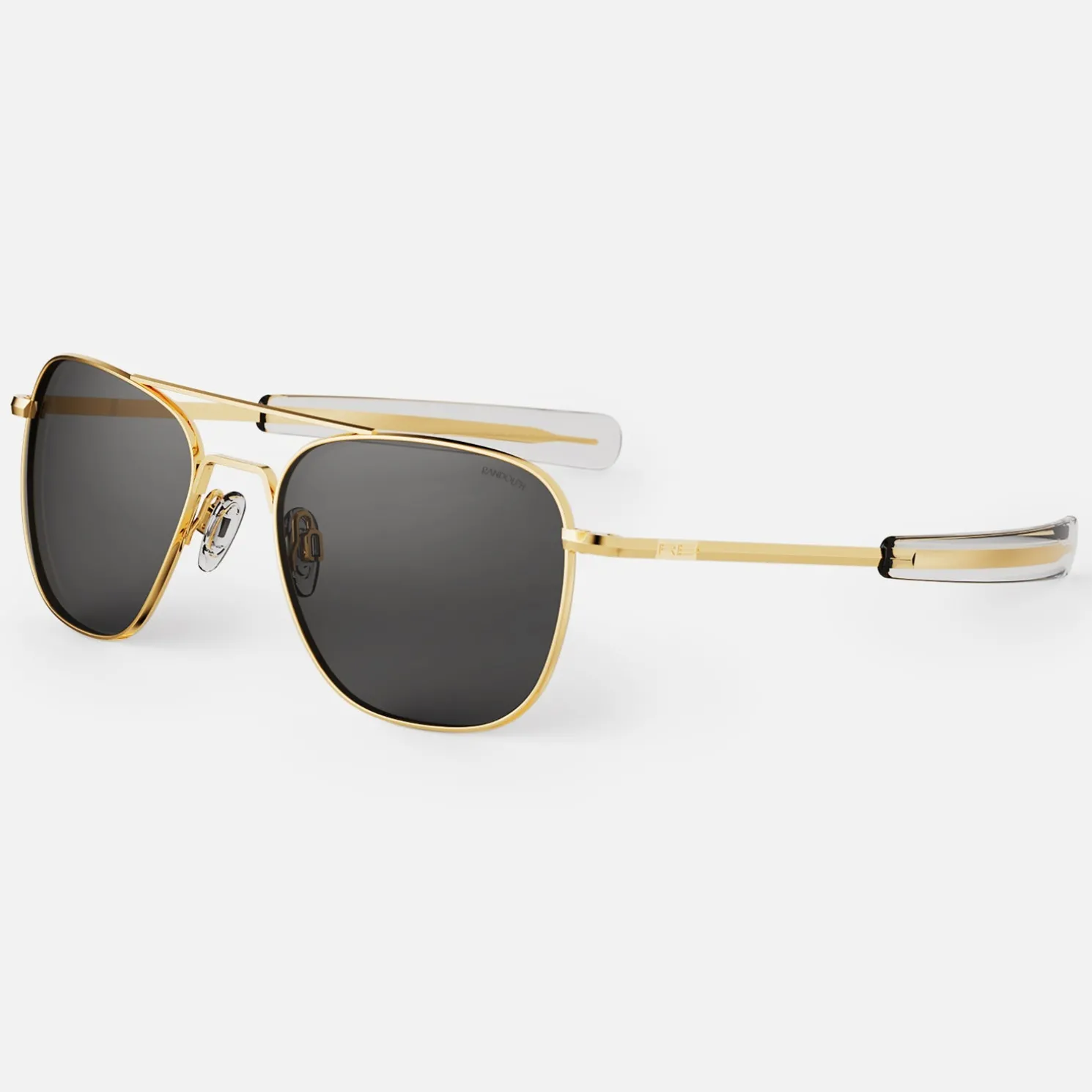 Randolph Engineering Aviator - Military Special Edition - 23k Gold - Prescription Sunglasses