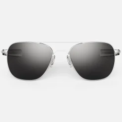 Randolph Engineering Aviator - Military Special Edition - Matte Chrome - Prescription Sunglasses