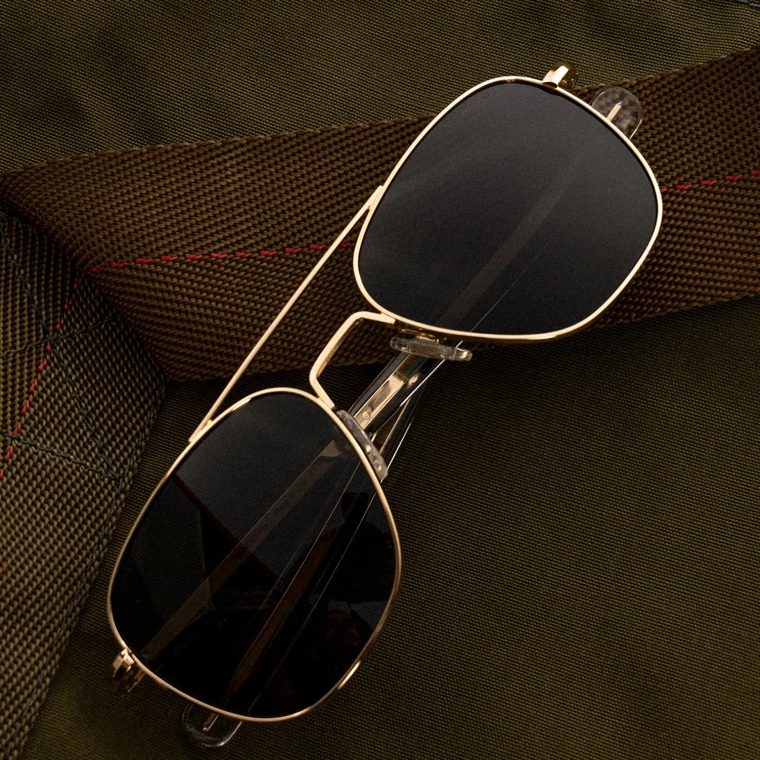 Randolph Engineering Aviator - Military Special Edition - 23k Gold - Prescription Sunglasses