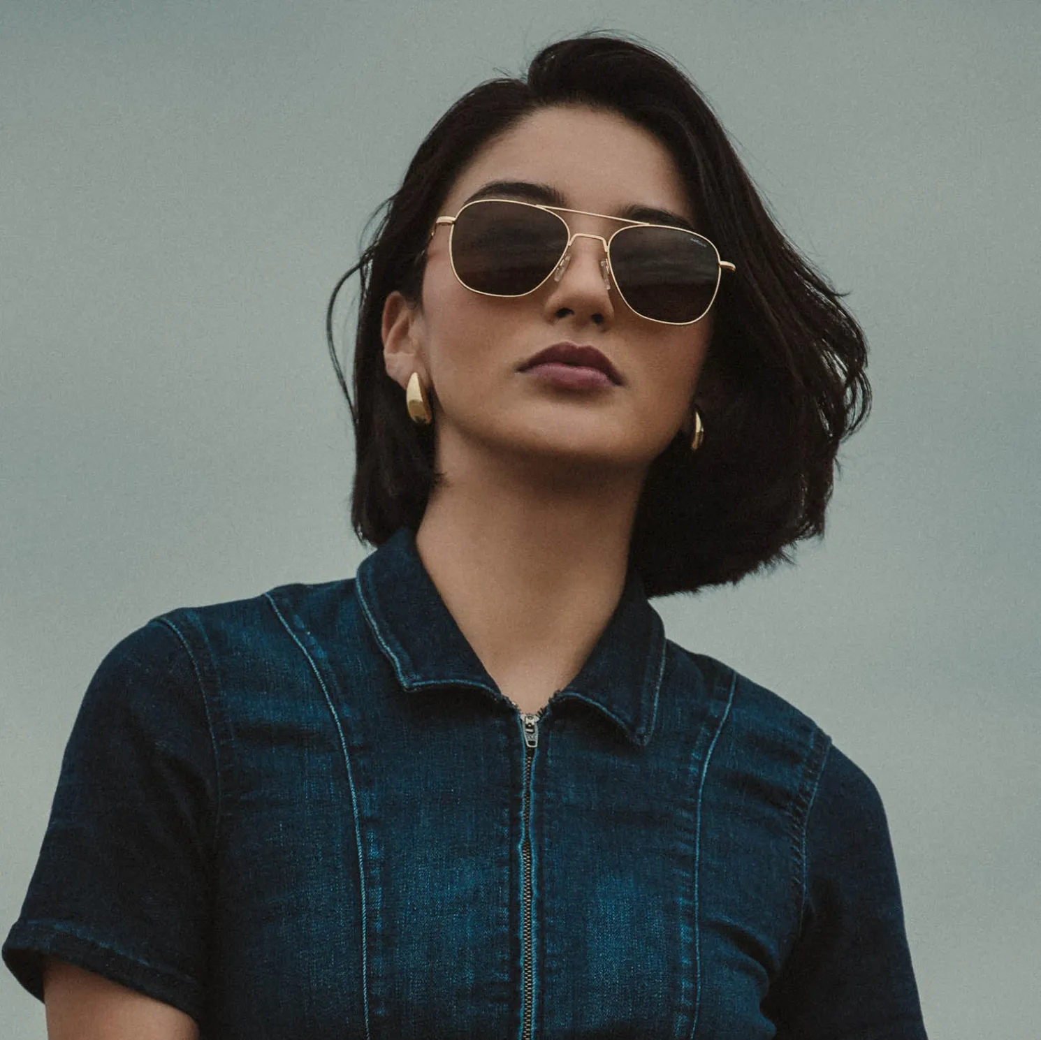 Randolph Engineering Aviator - Military Special Edition - 23k Gold - Prescription Sunglasses