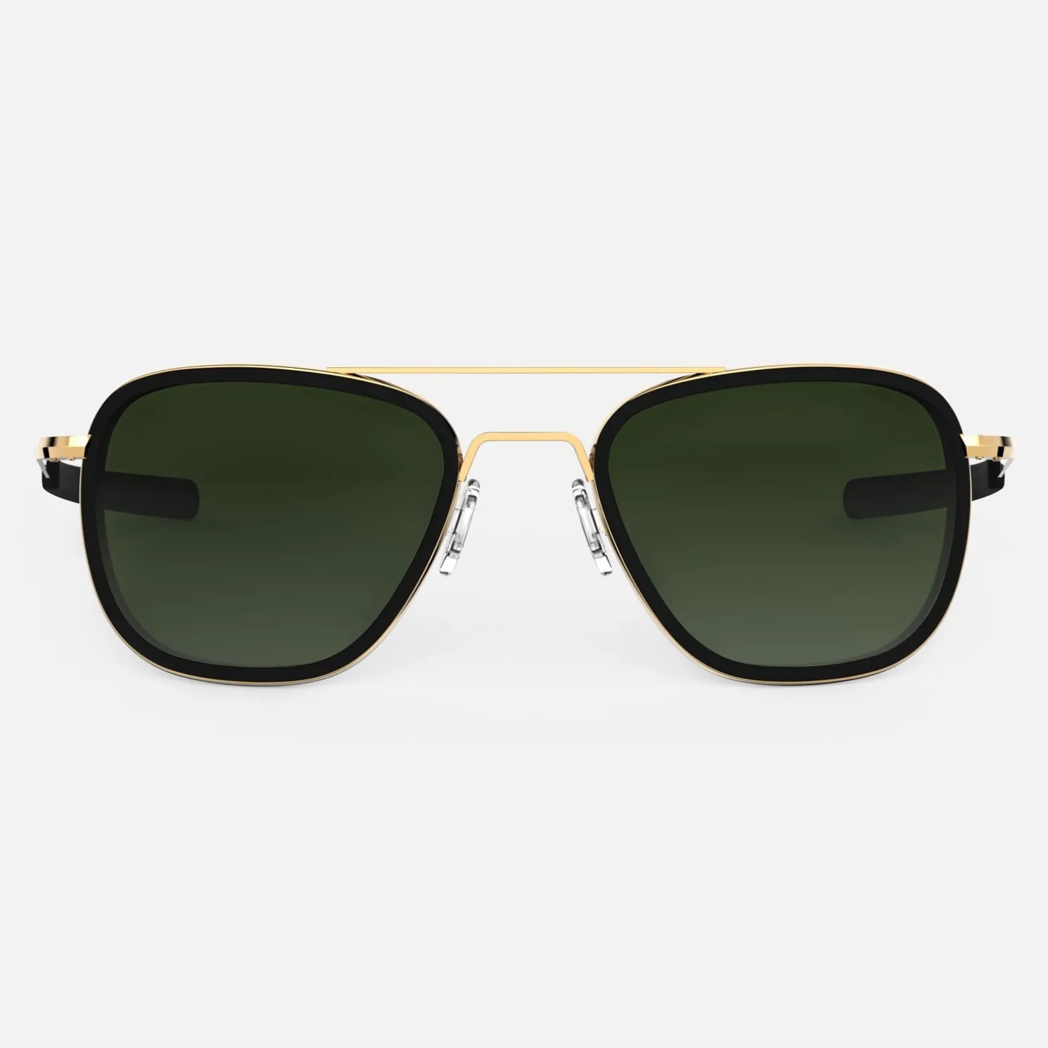 Women Randolph Engineering Aviator Fusion - 23k Gold & Matte Onyx Inlay & Evergreen