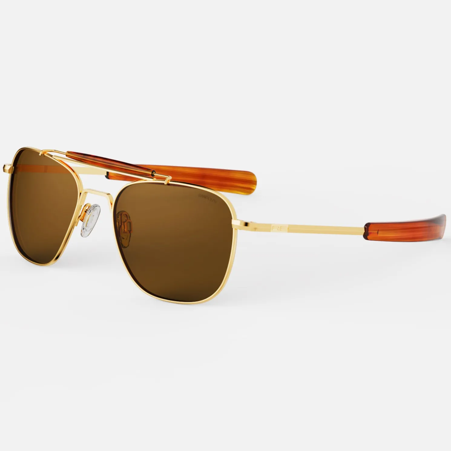 Women Randolph Engineering Aviator II - 23k Gold & American Tan