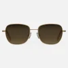 Women Randolph Engineering Cecil - 22k Satin Chocolate Gold & Cape Sand