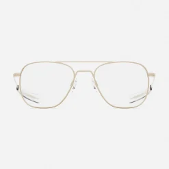 Women Randolph Engineering Class A Aviator - Desert Sand & Clear - Prescription Eyewear