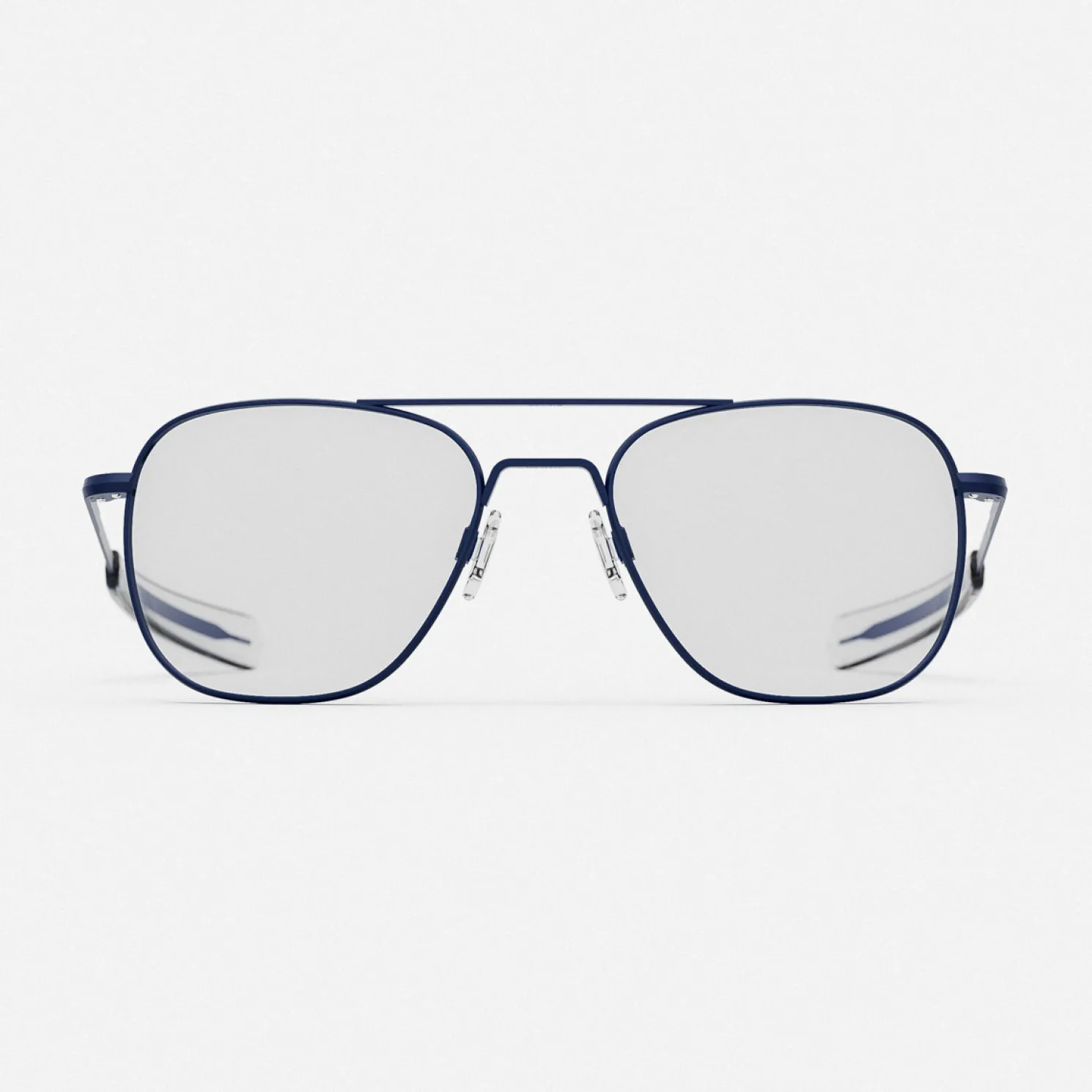 Women Randolph Engineering Class A Aviator - Navy & Clear - Prescription Eyewear