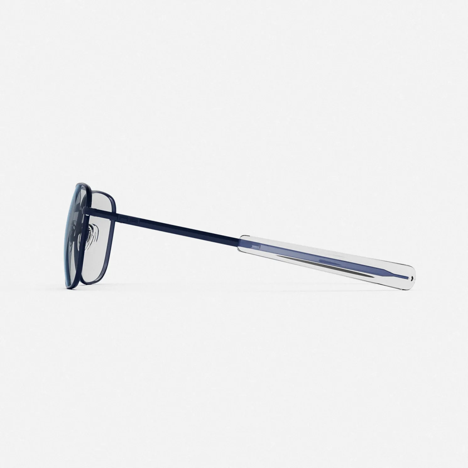 Women Randolph Engineering Class A Aviator - Navy & Clear - Prescription Eyewear