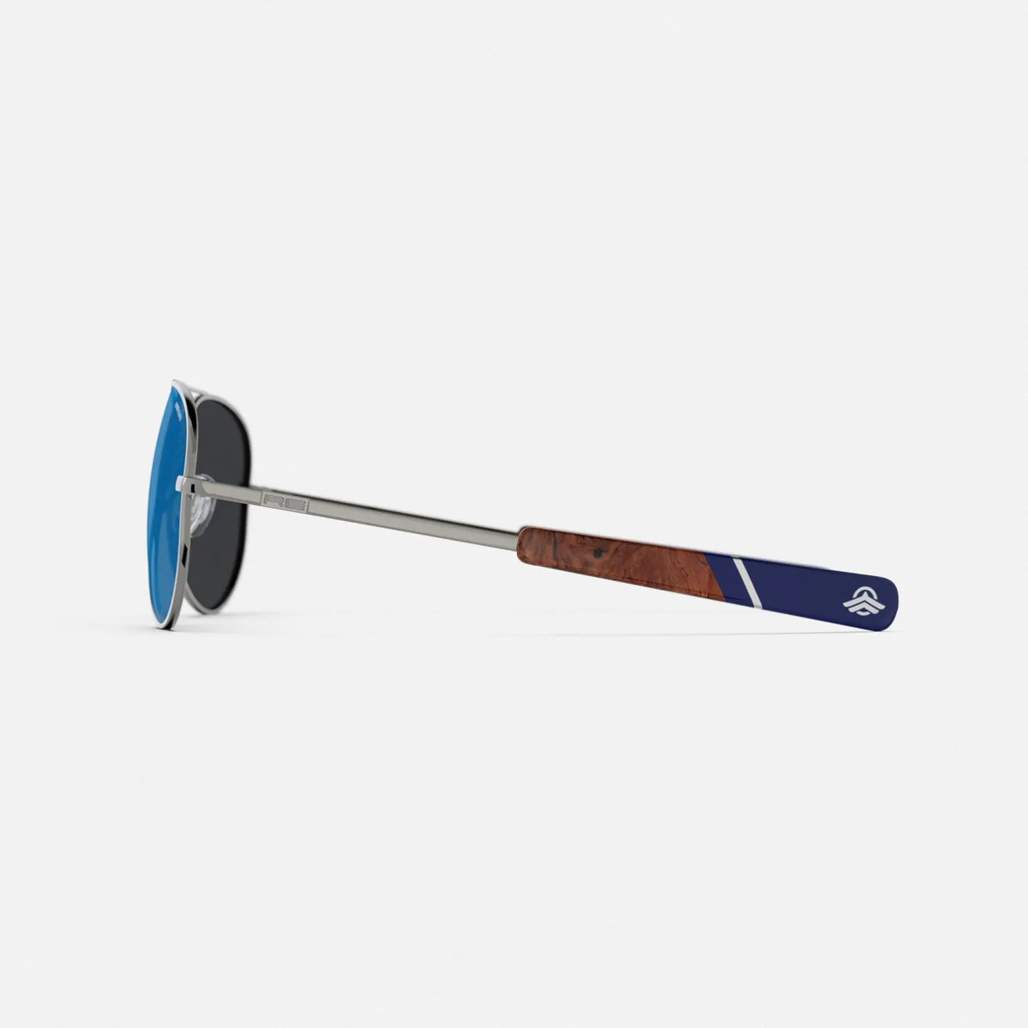 Randolph Engineering Concorde - Gunmetal & Atlantic Blue - Prescription Sunglasses
