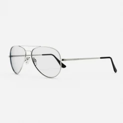 Women Randolph Engineering Concorde - Gunmetal & Clear - Prescription Eyewear