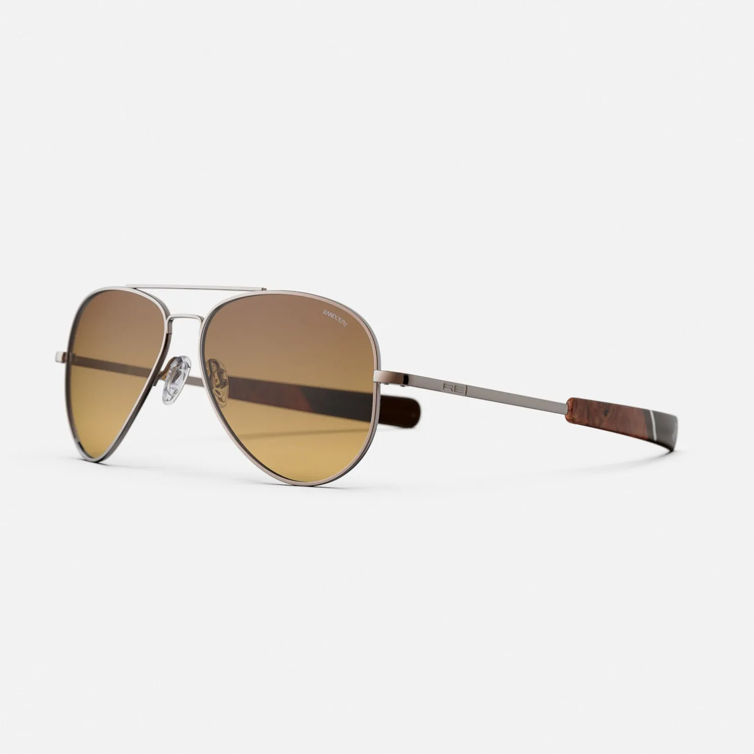 Randolph Engineering Concorde - 22k Chocolate Gold & Cape Sand - Prescription Sunglasses