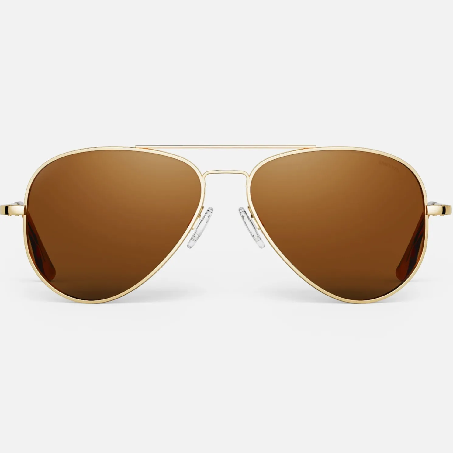 Randolph Engineering Concorde - 23k Gold & American Tan - Prescription Sunglasses