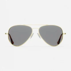 Women Randolph Engineering Concorde - 23k Gold & Clear - Prescription Eyewear