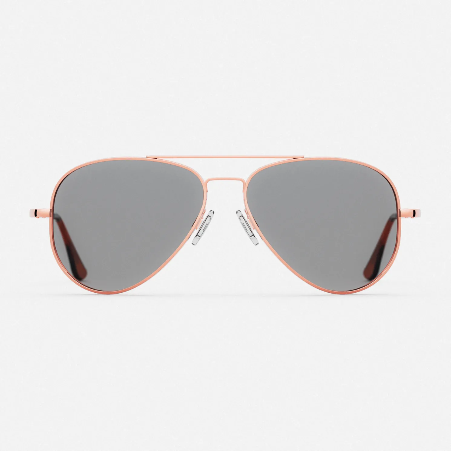 Women Randolph Engineering Concorde - 22k Rose Gold & Clear - Prescription Eyewear