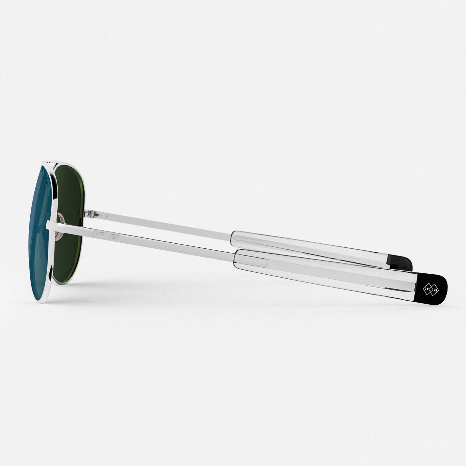 Randolph Engineering Concorde - 23k White Gold & Cobalt - Prescription Sunglasses