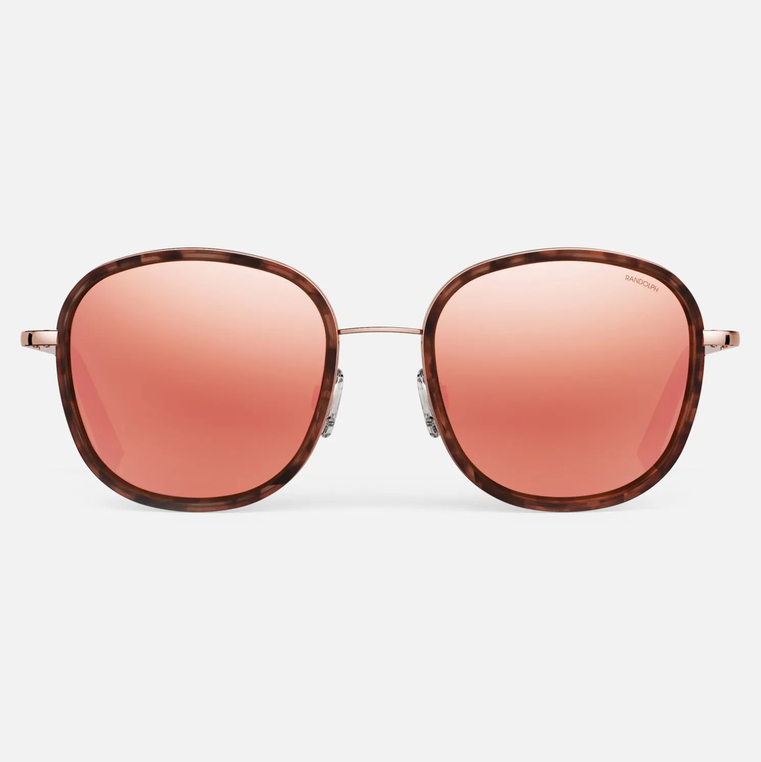 Women Randolph Engineering Elinor Fusion - 22k Rose Gold & Rose Tortoise Inlay & Rose Gold