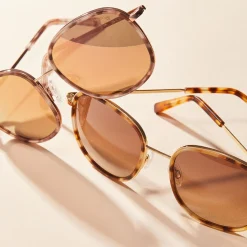 Women Randolph Engineering Elinor Fusion - 22k Rose Gold & Rose Tortoise Inlay & Rose Gold
