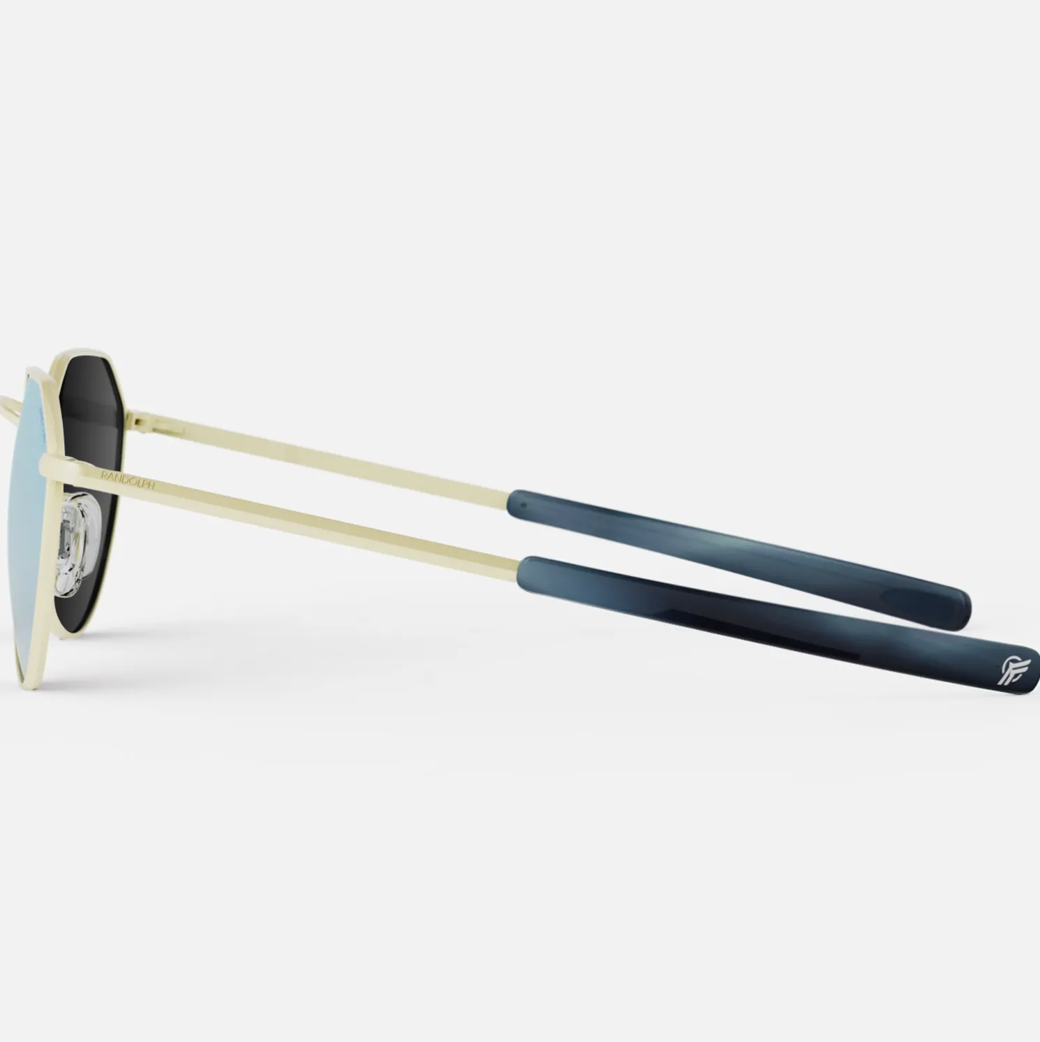 Women Randolph Engineering Hamilton - 22k Champagne Gold & Mystic Blue