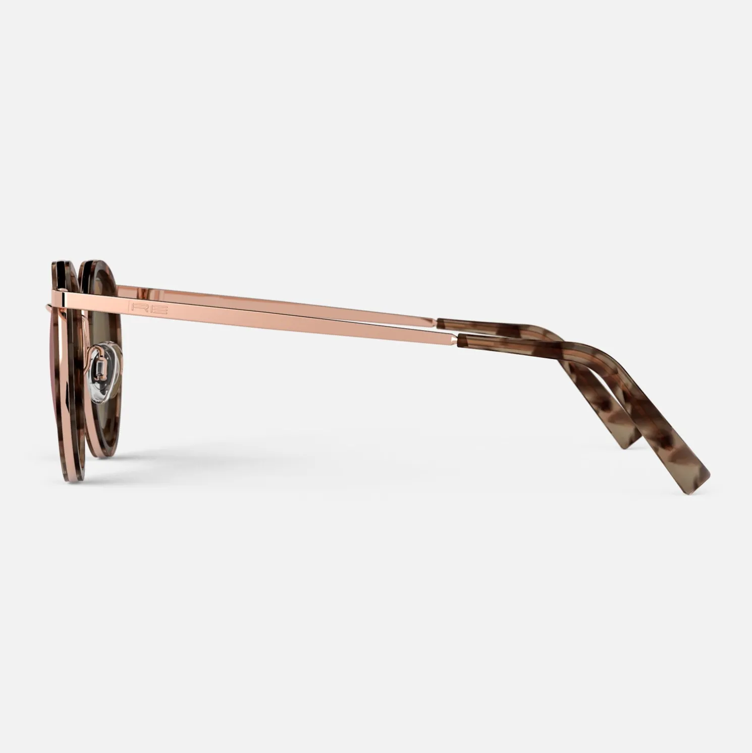 Women Randolph Engineering P3 Fusion - 22k Rose Gold & Rose Tortoise Inlay & Rose Gold