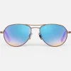 Women Randolph Engineering Thaden - 22k Satin Chocolate Gold & Northern Lights