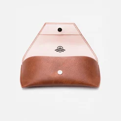 Women Randolph Engineering Travel Sunglasses Case - Tan